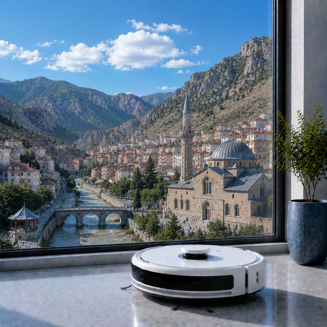 Gümüşhane robot süpürge servisi