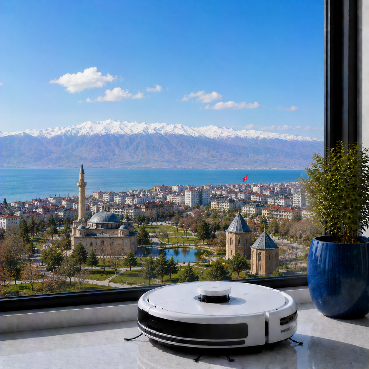 Van robot süpürge servisi