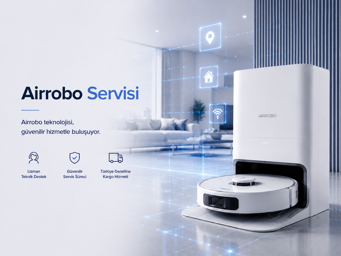 Airrobo robot süpürge servisi