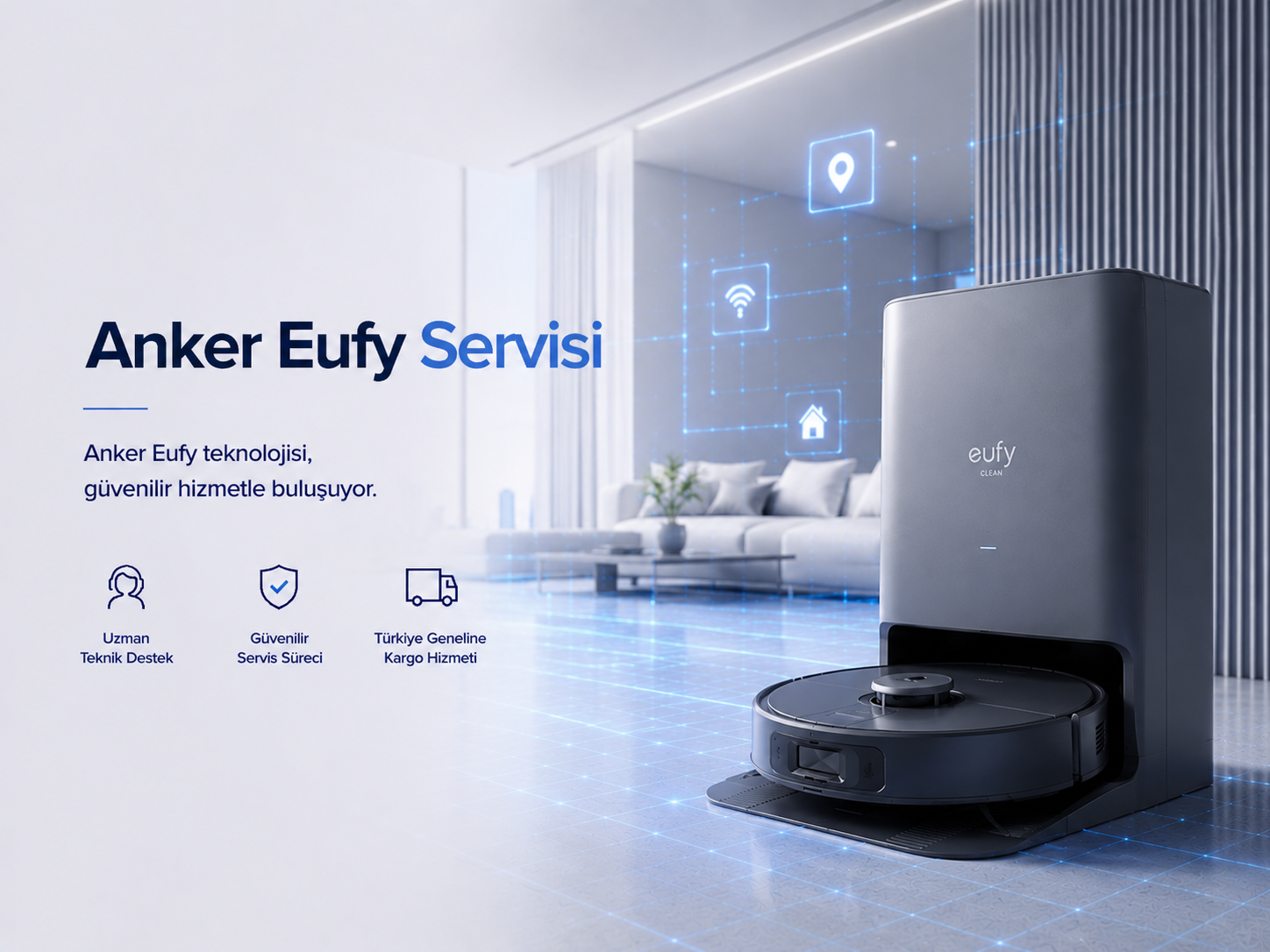 Anker Eufy robot süpürge servisi