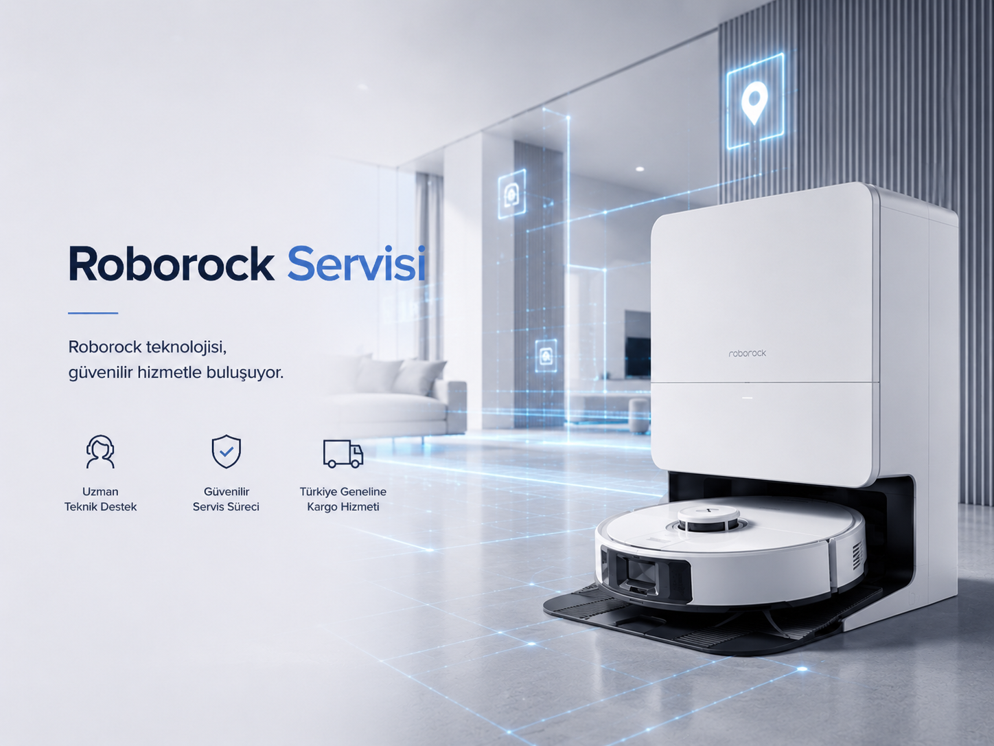 Roborock robot süpürge servisi