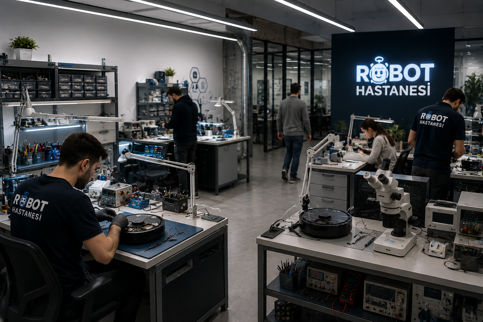 Robot Süpürge Servisinde
Türkiye’nin Güvenilen
Teknik Servis Merkezi