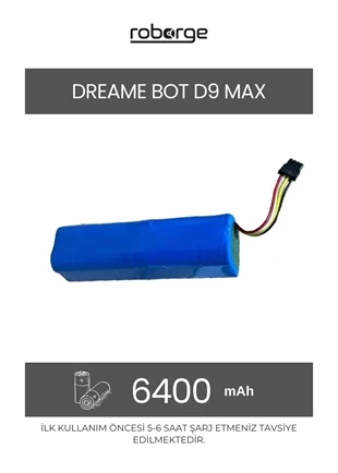 Dreame D9 Max Uyumlu Batarya | Robot Hastanesi