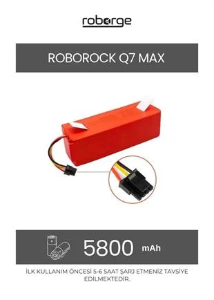 Roborock Q7 Max (Q380RR) Uyumlu Batarya | Robot Hastanesi
