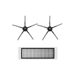 Roborock S5 Max Uyumlu 4'li Yedek Parça Seti görsel 1