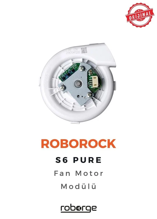 Roborock S6 Pure Uyumlu Motor | Robot Hastanesi
