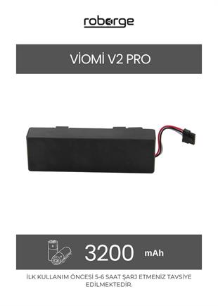 Viomi V2 Pro Uyumlu Batarya | Robot Hastanesi
