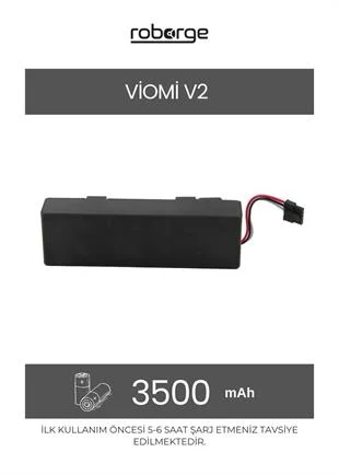 Viomi V2 Uyumlu Batarya | Robot Hastanesi