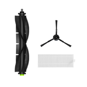 360 Vacuum Mop Cleaner S10 Robot Süpürge 3'li Yedek Parça Seti