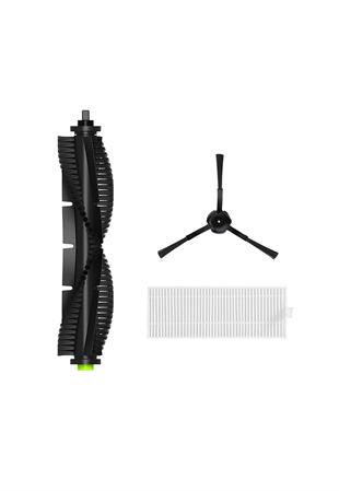 360 Vacuum Mop Cleaner S10 Robot Süpürge 3'li Yedek Parça Seti