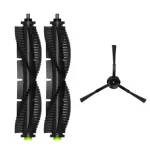 360 Vacuum Mop Cleaner S10 Robot Süpürge 2'li Yedek Parça Seti görsel 1