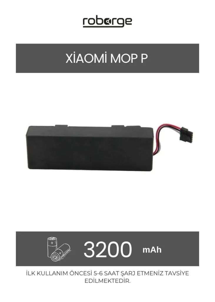 Xiaomi Genel Uyumlu Mop Bezi | Robot Hastanesi