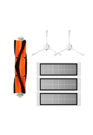 Xiaomi Trouver LDS Robot Süpürge Uyumlu 8'li Yedek Parça Seti