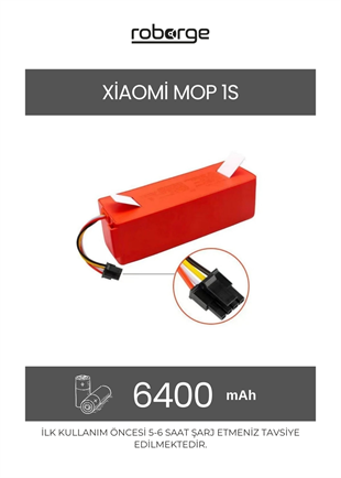 Xiaomi Vacuum Cleaner 1S (SDJQR03RR) Uyumlu Batarya | Robot Hastanesi