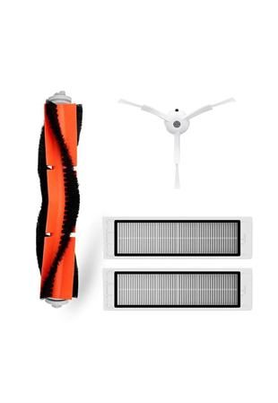 Xiaomi Vacuum Cleaner (Global) (SDJQR02RR) Robot Süpürge Uyumlu 3'li Yedek Parça Seti