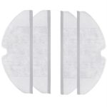 Xiaomi Vacuum Mop 1C (STYTJ01ZHM) Robot Süpürge Uyumlu 4'li Mop Bezi- Yedek Parça Seti görsel 1