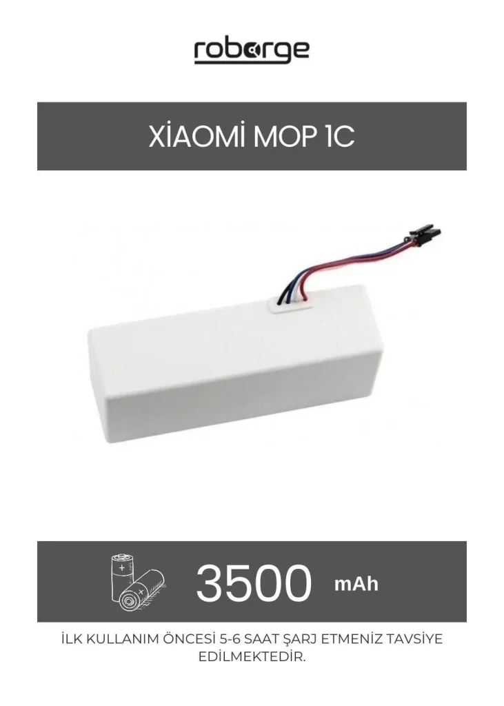 Xiaomi Vacuum Uyumlu Mop Bezi | Robot Hastanesi